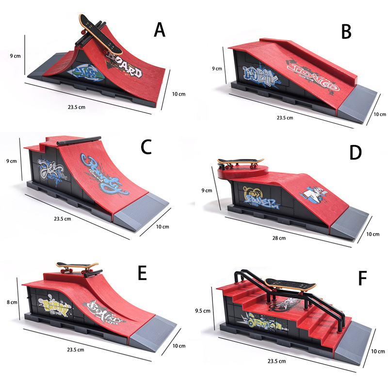 DIY Finger Skateboard Scene Ve - Kids Toys Under $10 recension och pris