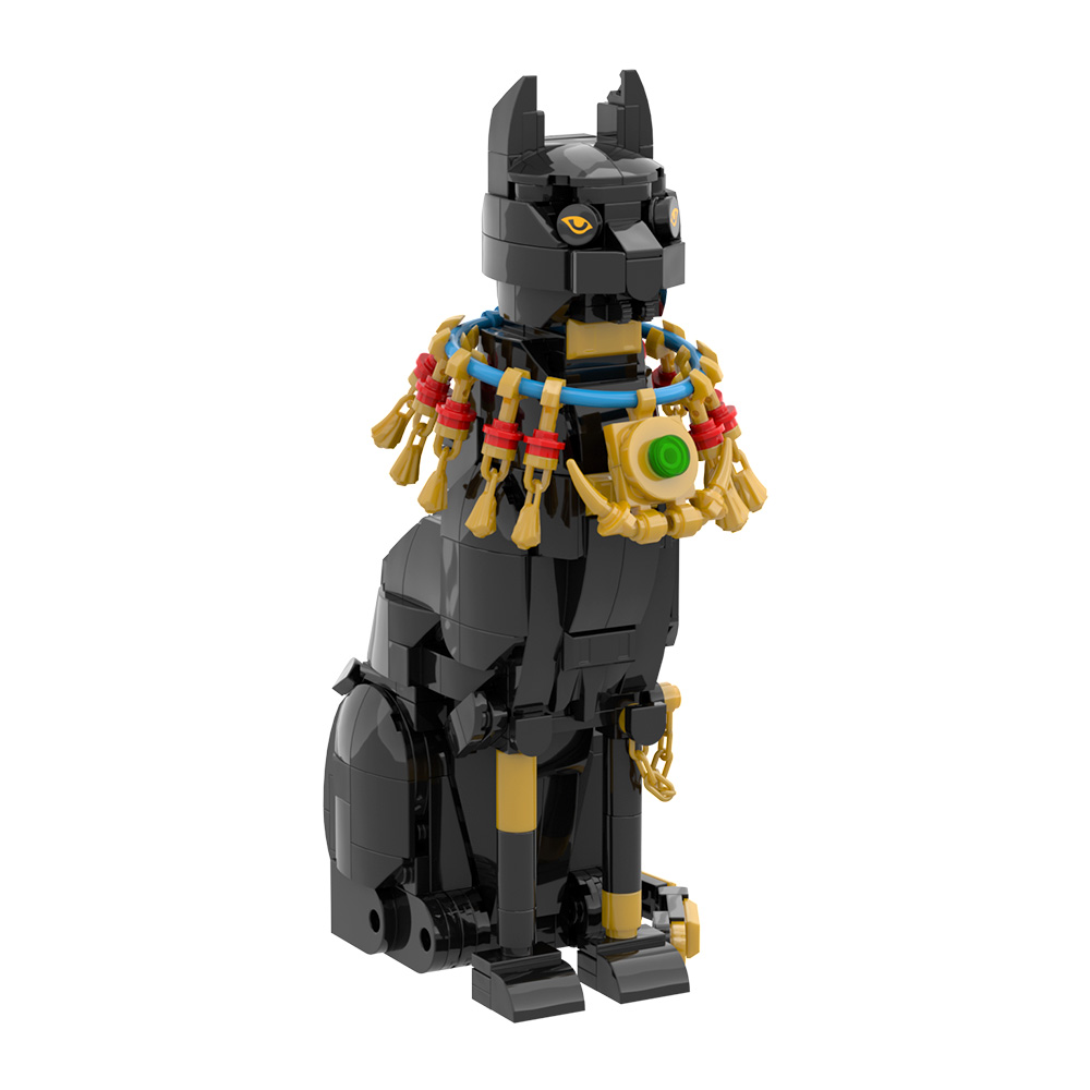 MOC Egypt Cat Building Blocks  - Kids Toys Egypt recension och pris