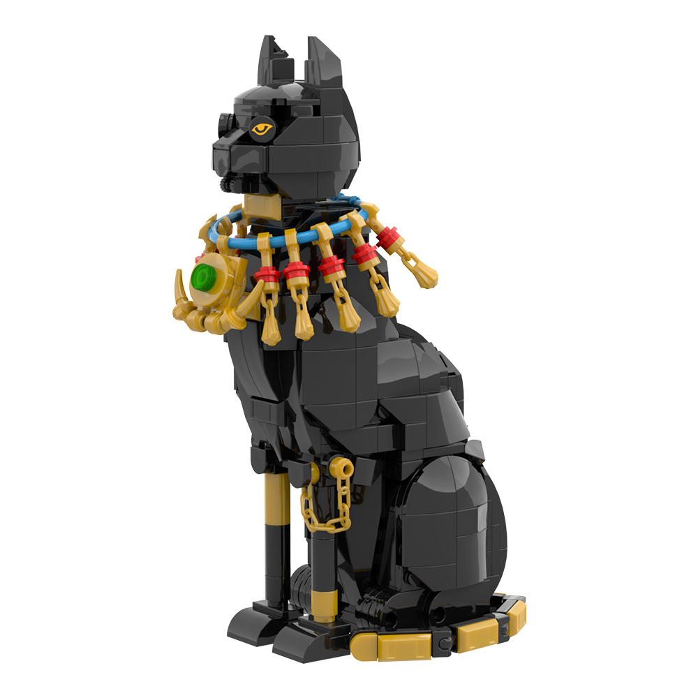 MOC Egypt Cat Building Blocks  - Kids Toys Egypt recension och pris