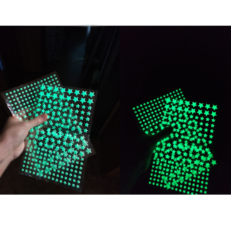 202 Pcs/Set 3D Bubble Stars Do - Glow In Dark Stars recension och pris
