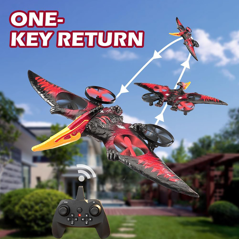 RC Plane Pterosaur 2.4G 6-Axis - Kids Toys Under $10 recension och pris