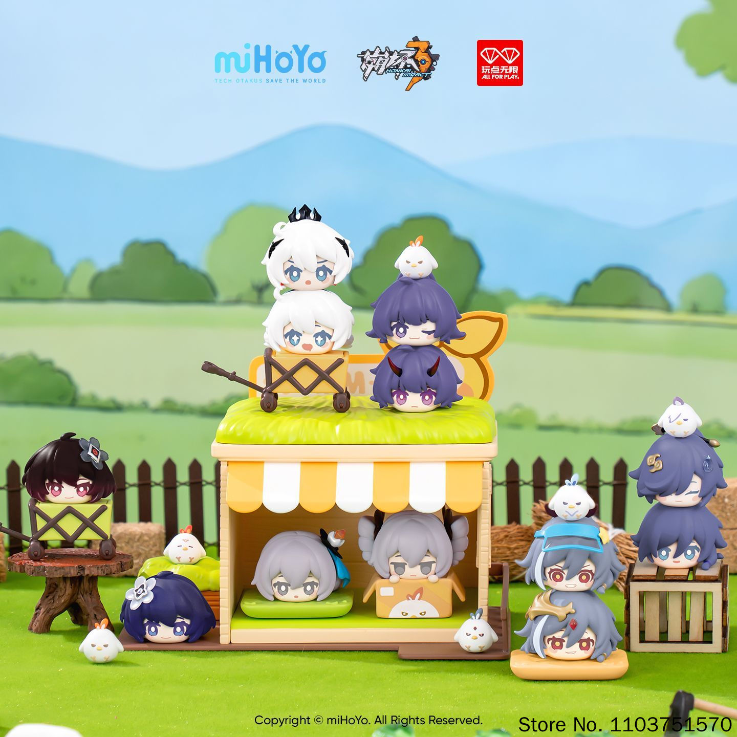 Genuine Honkai Impact 3 Blind  - Kids Toys Under $10 recension och pris