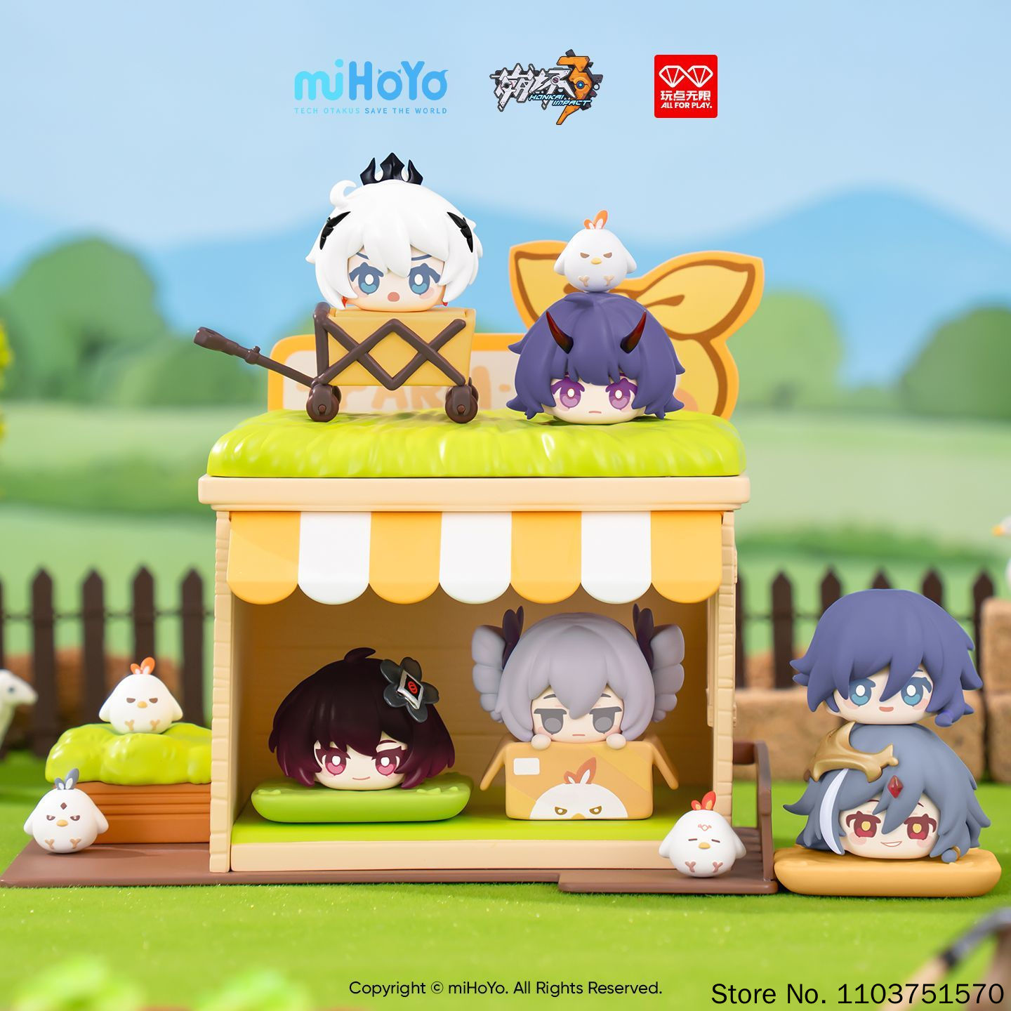 Genuine Honkai Impact 3 Blind  - Kids Toys Under $10 recension och pris