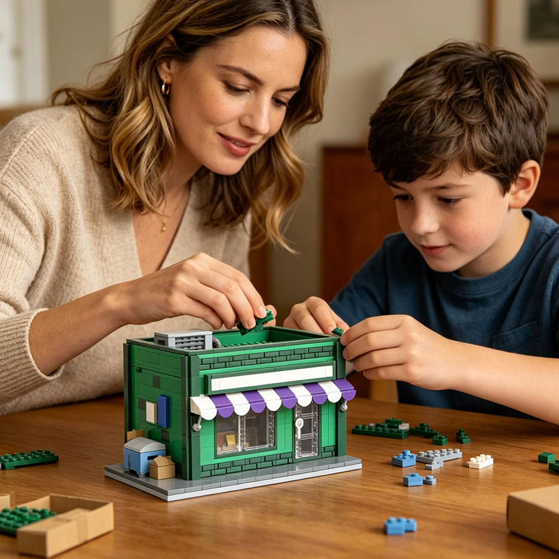 Building Blocks MOC Modular Mi - Kids Toys Store recension och pris