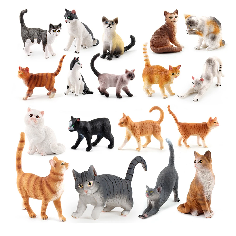 Cat Model Toys Farm Animals Mi - Kids Toys Reviews recension och pris