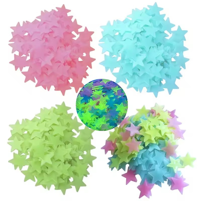 Glow in The Dark Stars Sticker - Glow In Dark Stars recension och pris