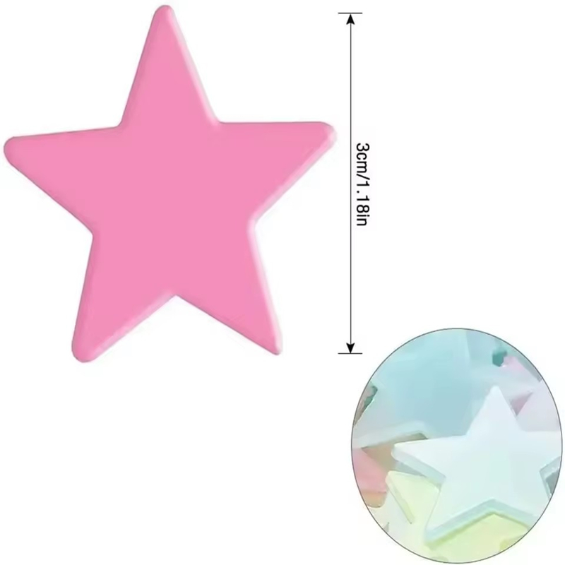 Glow in The Dark Stars Sticker - Glow In Dark Stars recension och pris
