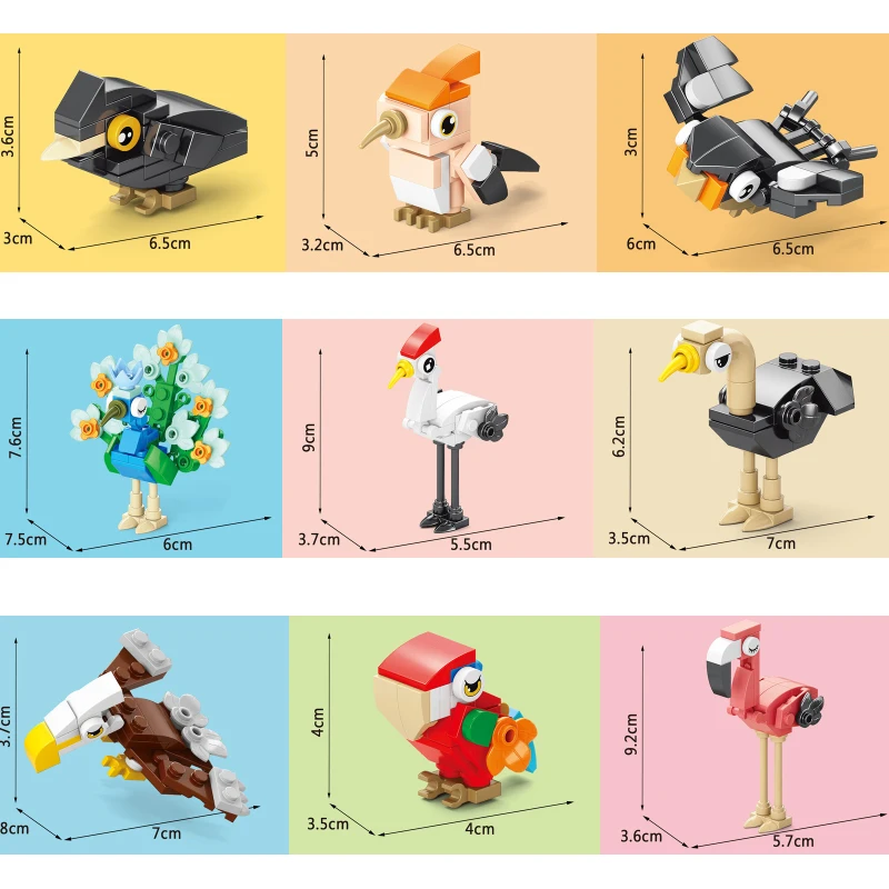 Bricks Animal Bird Paradise Cr - Kids Toys Kit recension och pris