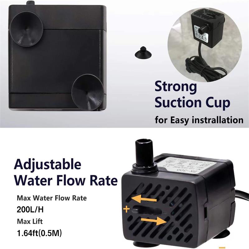 Mini Fish Tank Water Pump Easy - Bubble Machine Outdoor recension och pris