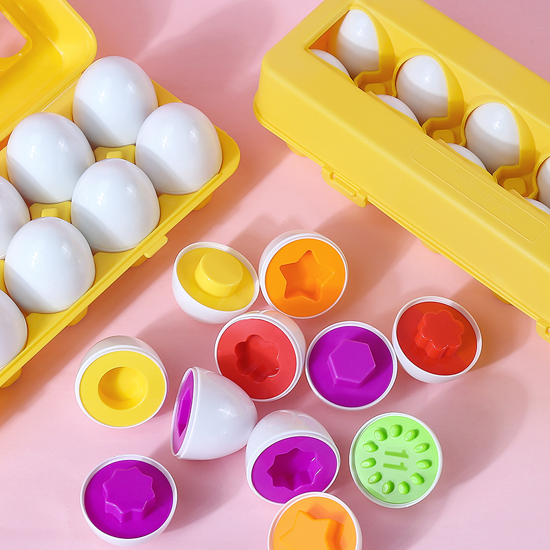 Eggs Screws 3D Puzzle Montesso - Kids Toys Easter recension och pris