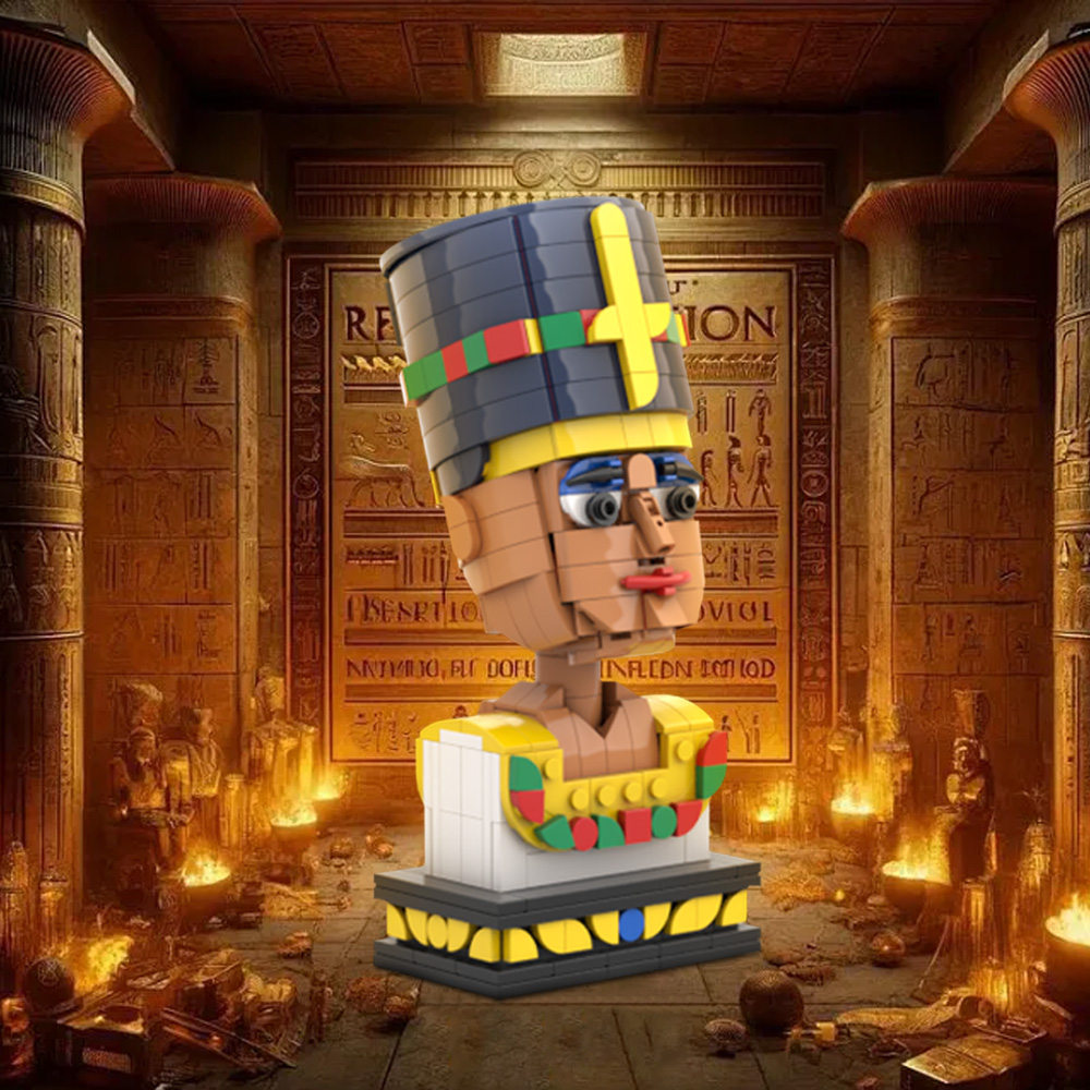 MOC Nefertiti Egypt queen Buil - Kids Toys Egypt recension och pris