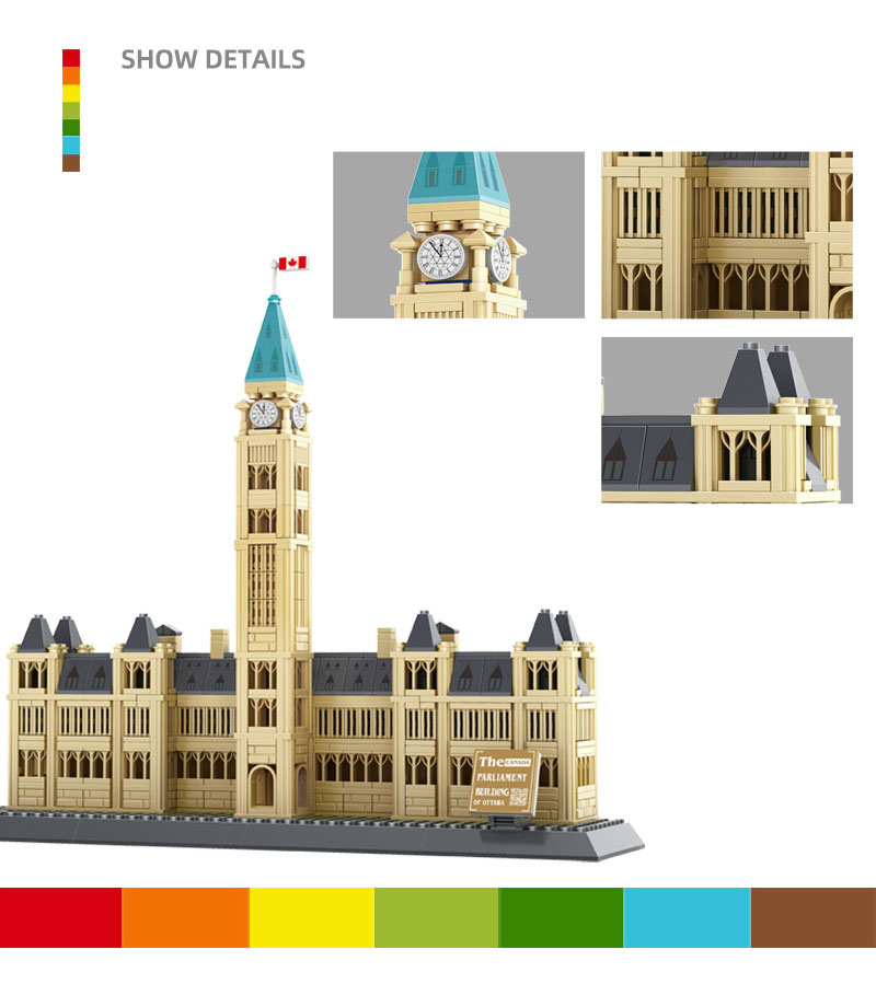 World Famous City Modern Archi - Kids Toys Canada recension och pris