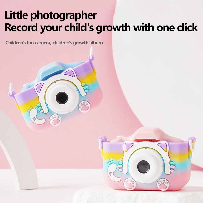 Kids Camera Toys HD 1080P Cat  - Kids Toys Top View recension och pris
