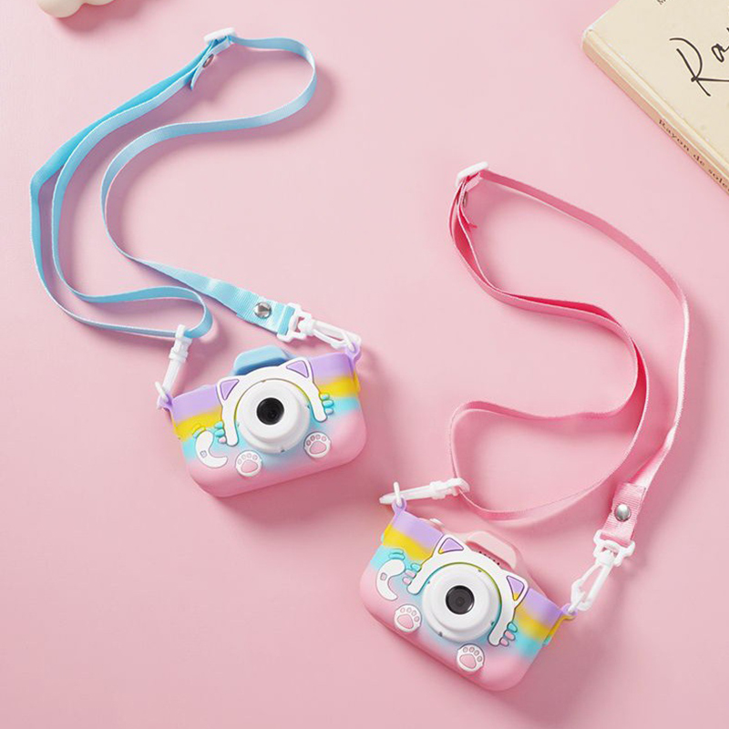 Kids Camera Toys HD 1080P Cat  - Kids Toys Top View recension och pris