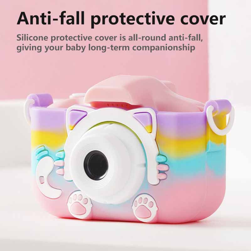 Kids Camera Toys HD 1080P Cat  - Kids Toys Top View recension och pris
