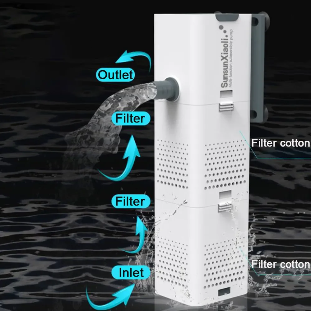 3 In 1 Aquarium Filter Pump Aq - Bubble Machine Outdoor recension och pris