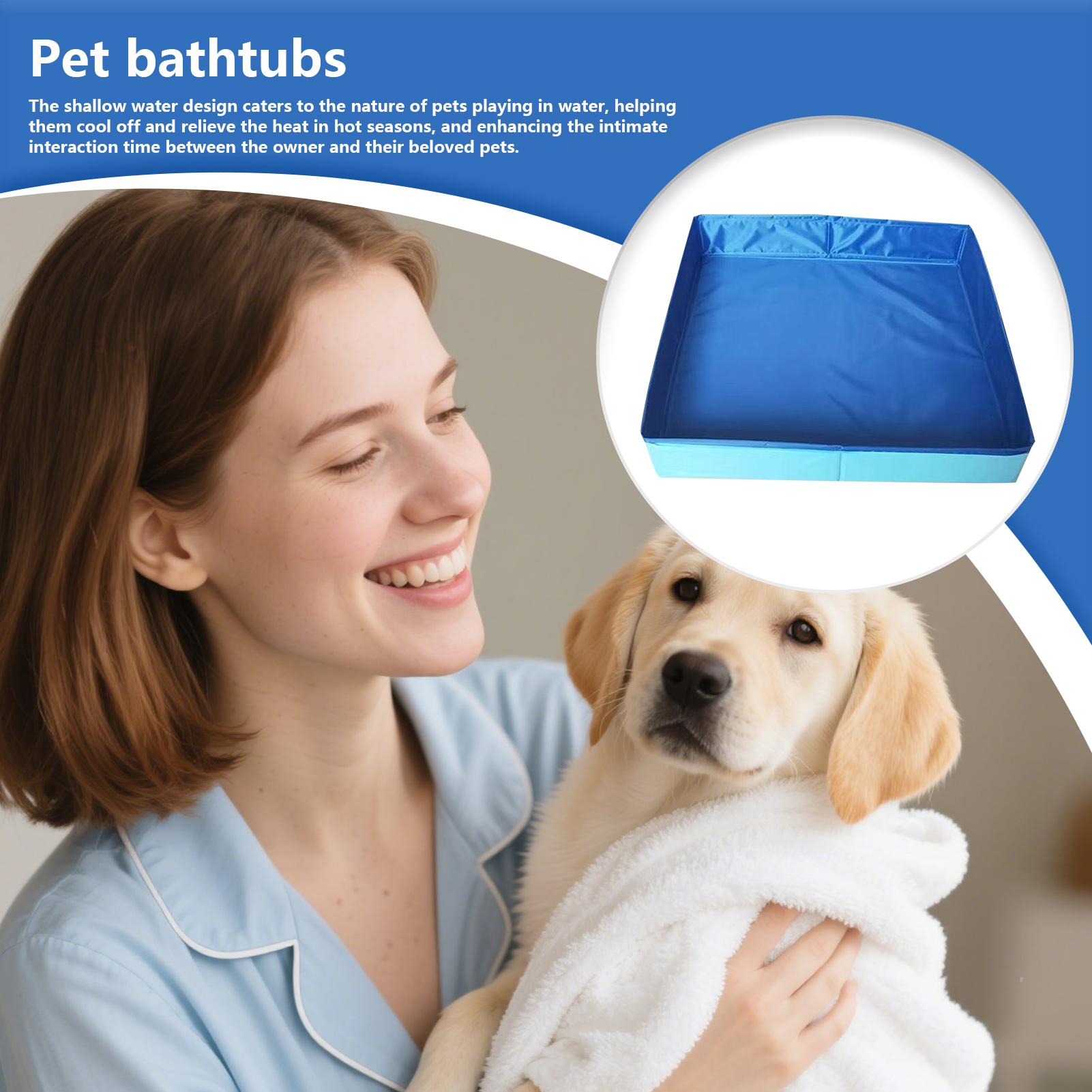 50x50cm PVC Folding Pet Swimmi - Kids Toys Deals recension och pris