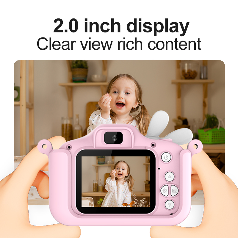Kids Camera Digital Dual Camer - Kids Toys Top View recension och pris