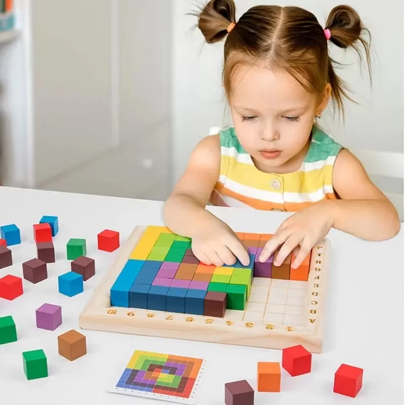 Montessori Color Counting Buil - Kids Toys Under $10 recension och pris