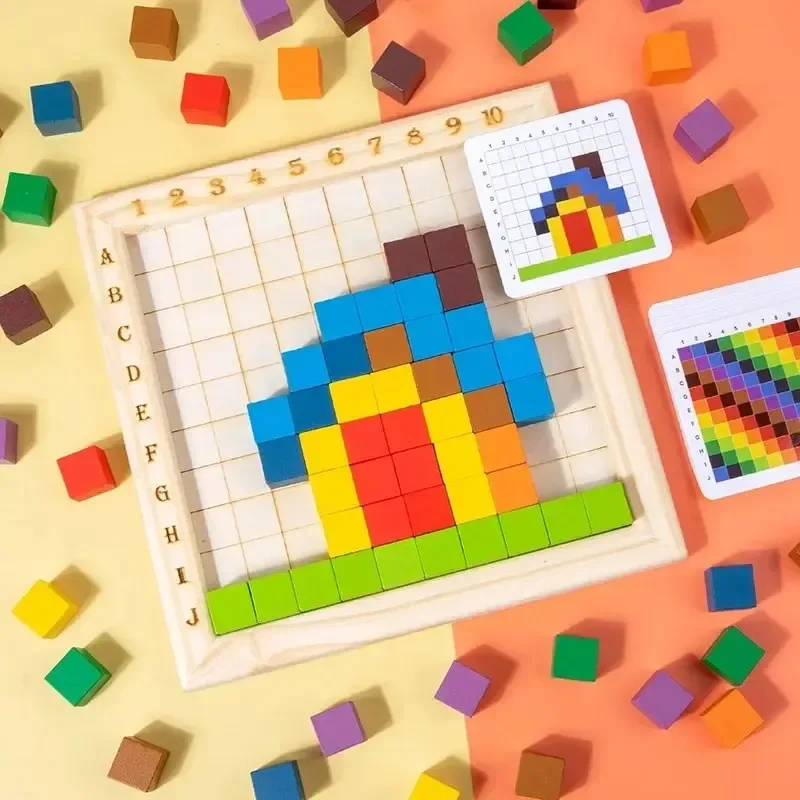 Montessori Color Counting Buil - Kids Toys Under $10 recension och pris