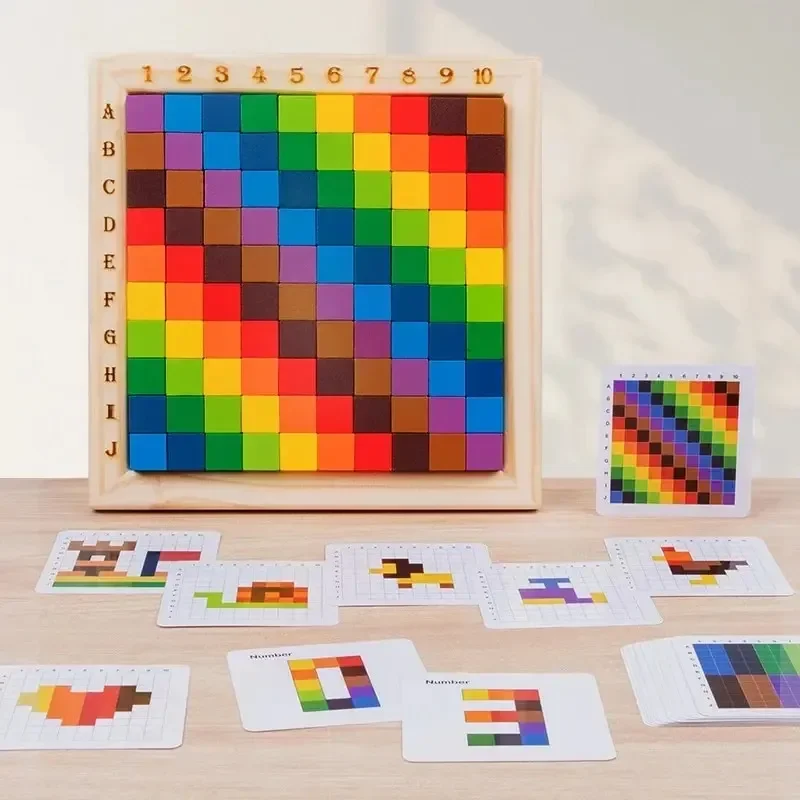 Montessori Color Counting Buil - Kids Toys Under $10 recension och pris
