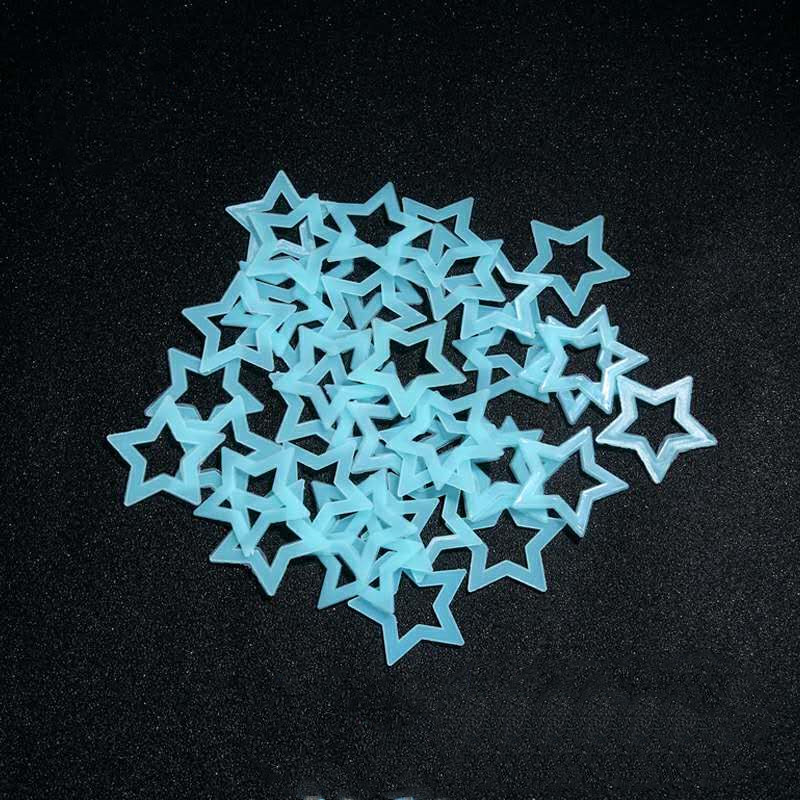 3D Hollow Star Energy Storage  - Glow In Dark Stars recension och pris