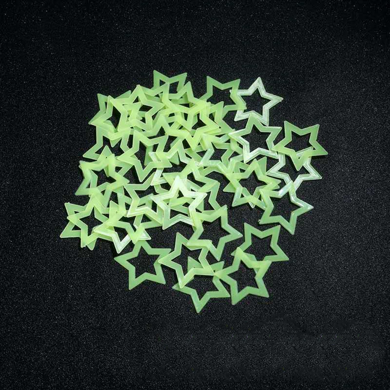 3D Hollow Star Energy Storage  - Glow In Dark Stars recension och pris
