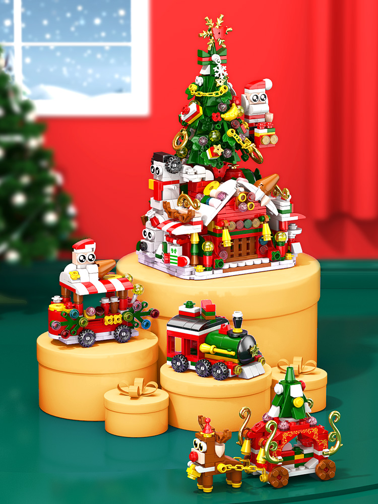 DIY 8in1 Lights Christmas Elk  - Kids Xmas Toys Ideas recension och pris