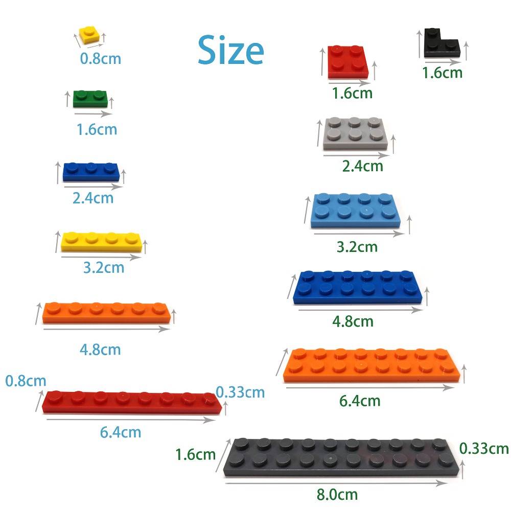 10/50set DIY Building Blocks B - Kids Toys Under $10 recension och pris