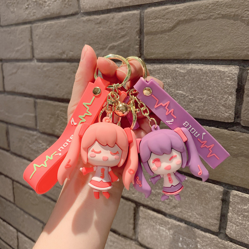 Anime Miku Keychain Cute Bag P - Kids Toys Deals recension och pris