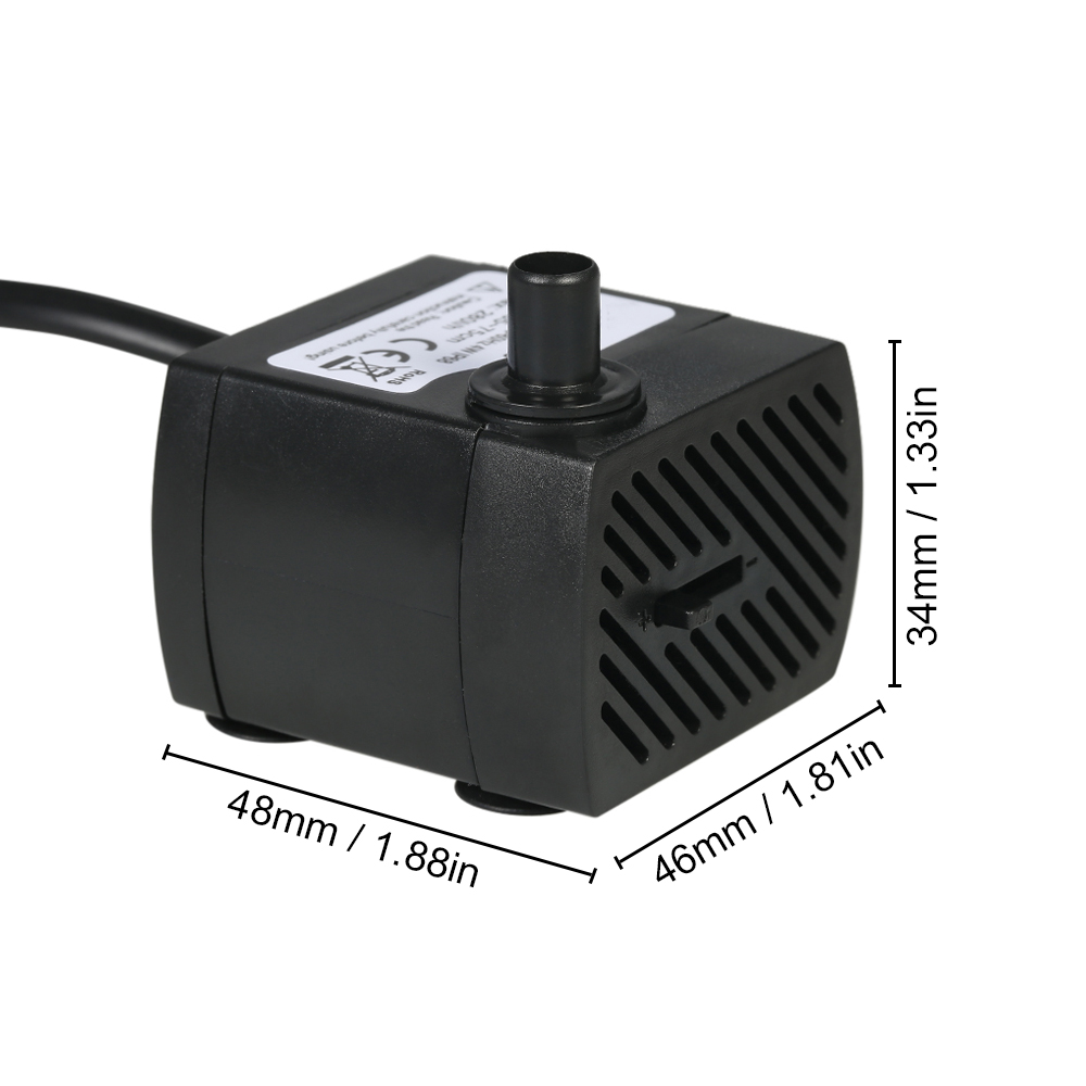 180L/H 2.5W Submersible Water  - Bubble Machine Outdoor recension och pris