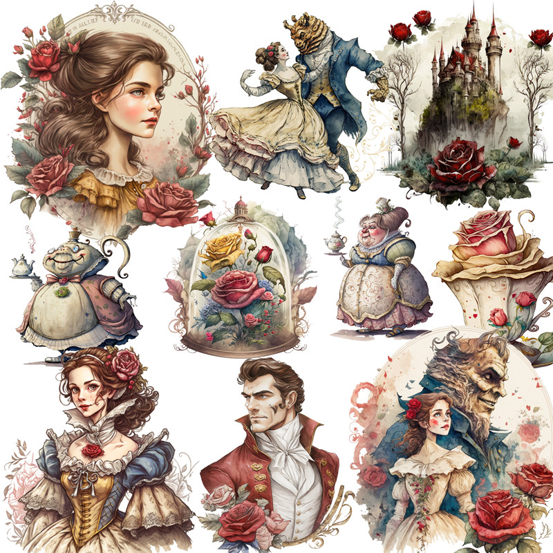 Fairy tale girl store Stickers - Kids Toys Store recension och pris