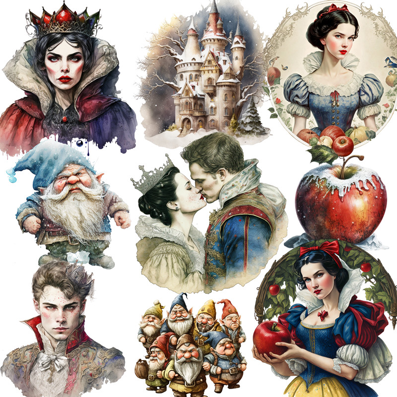 Fairy tale girl store Stickers - Kids Toys Store recension och pris