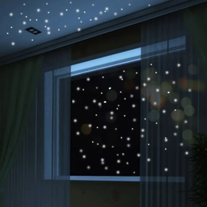 407pcs Luminous Wall Stickers  - Glow In Dark Stars recension och pris