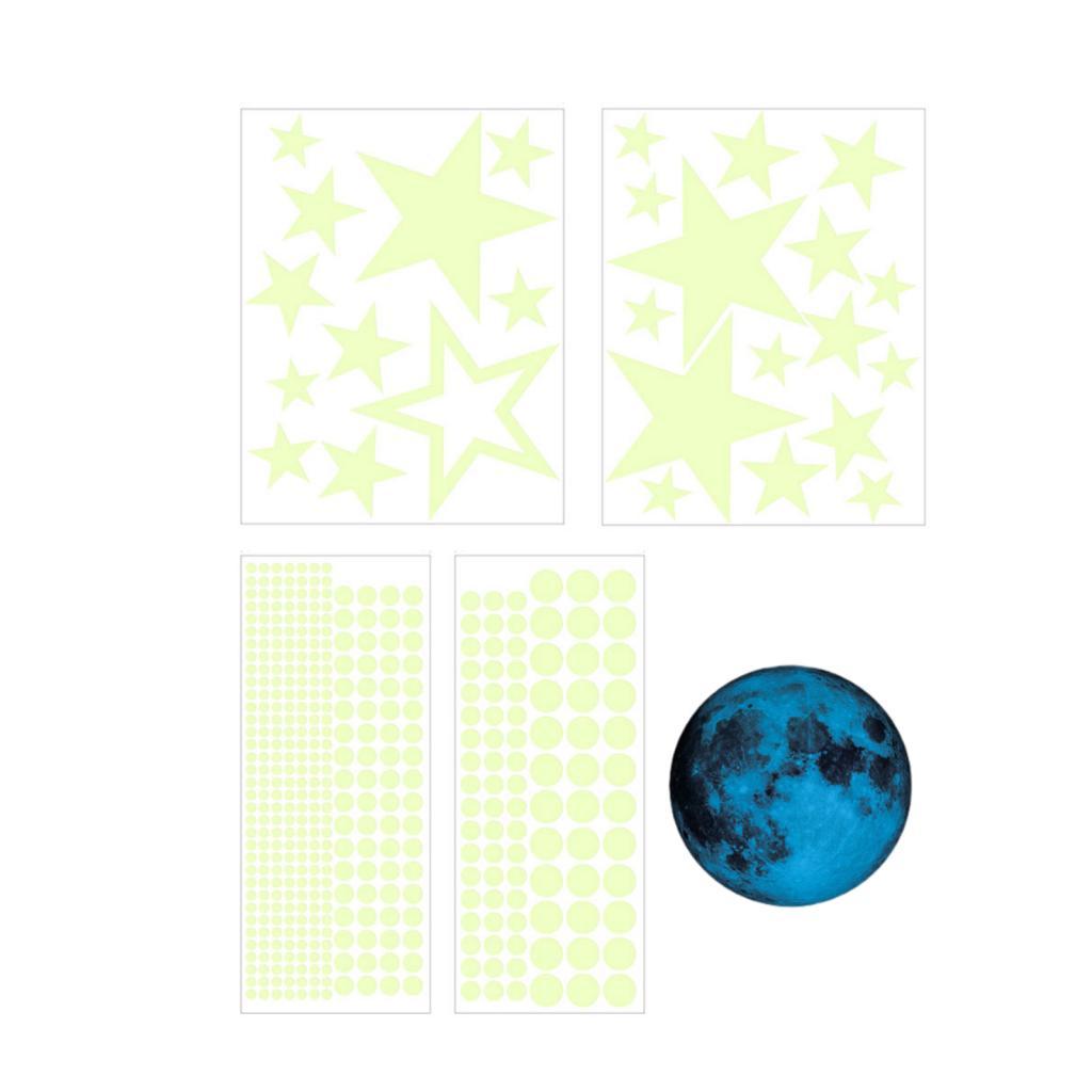 5x Glow in The Dark Wall Stick - Glow In Dark Stars recension och pris