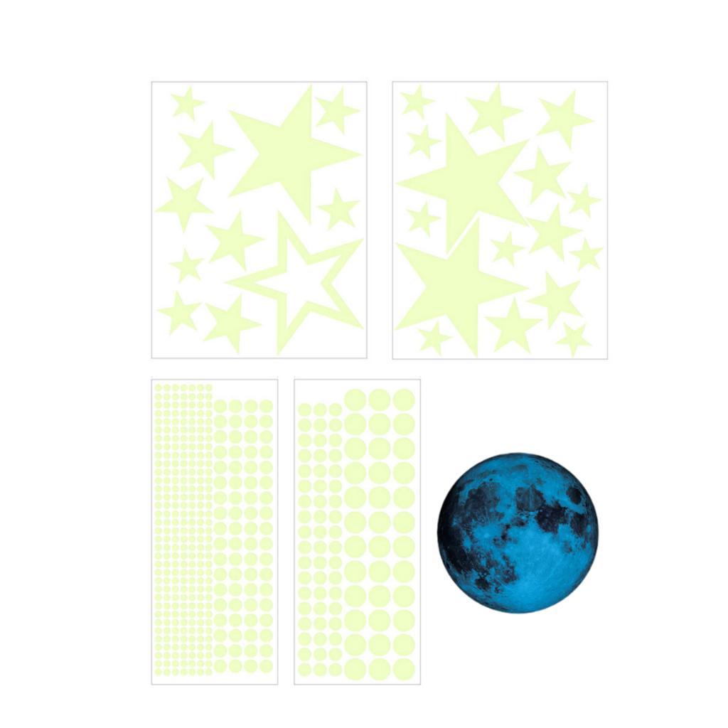 5x Glow in The Dark Wall Stick - Glow In Dark Stars recension och pris