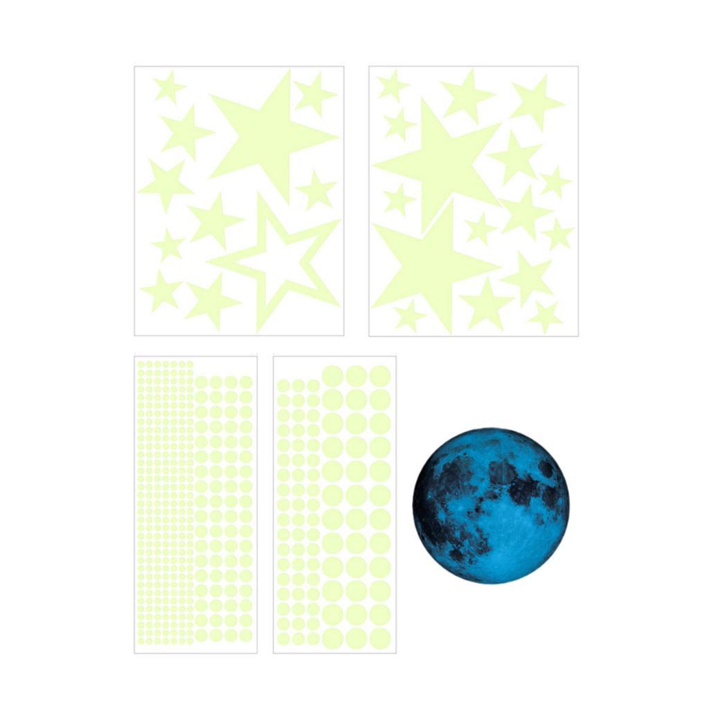 5x Glow in The Dark Wall Stick - Glow In Dark Stars recension och pris
