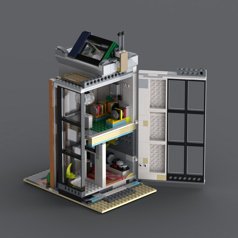 868 PCS House Street Vinyl Sto - Kids Toys Store recension och pris